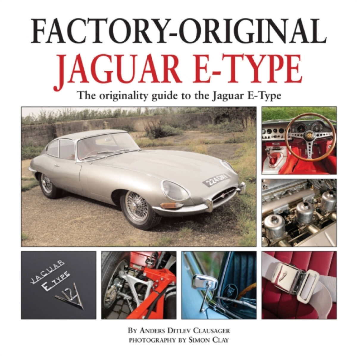 Kniha Factory Original Jaguar E-Type