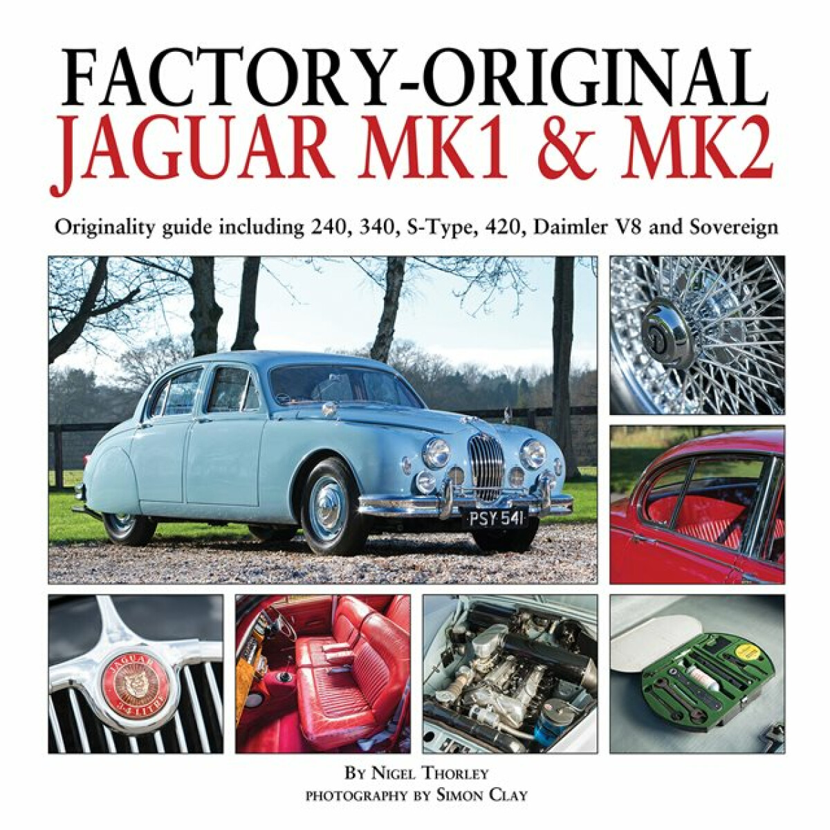 Kniha Factory-Original Jaguar Mk I a Mk II