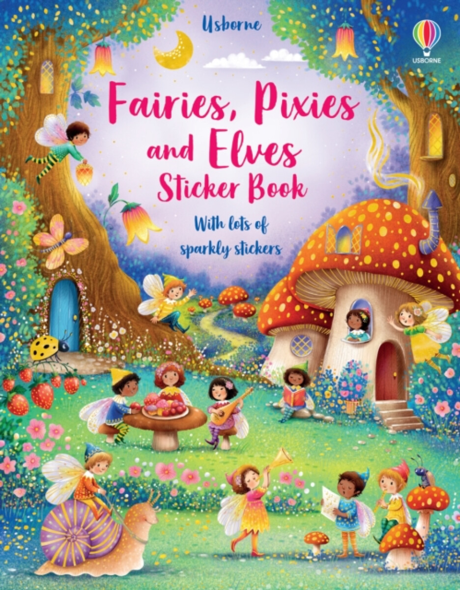 Fairies, Pixies and Elves Sticker Book - Fiona Wattová