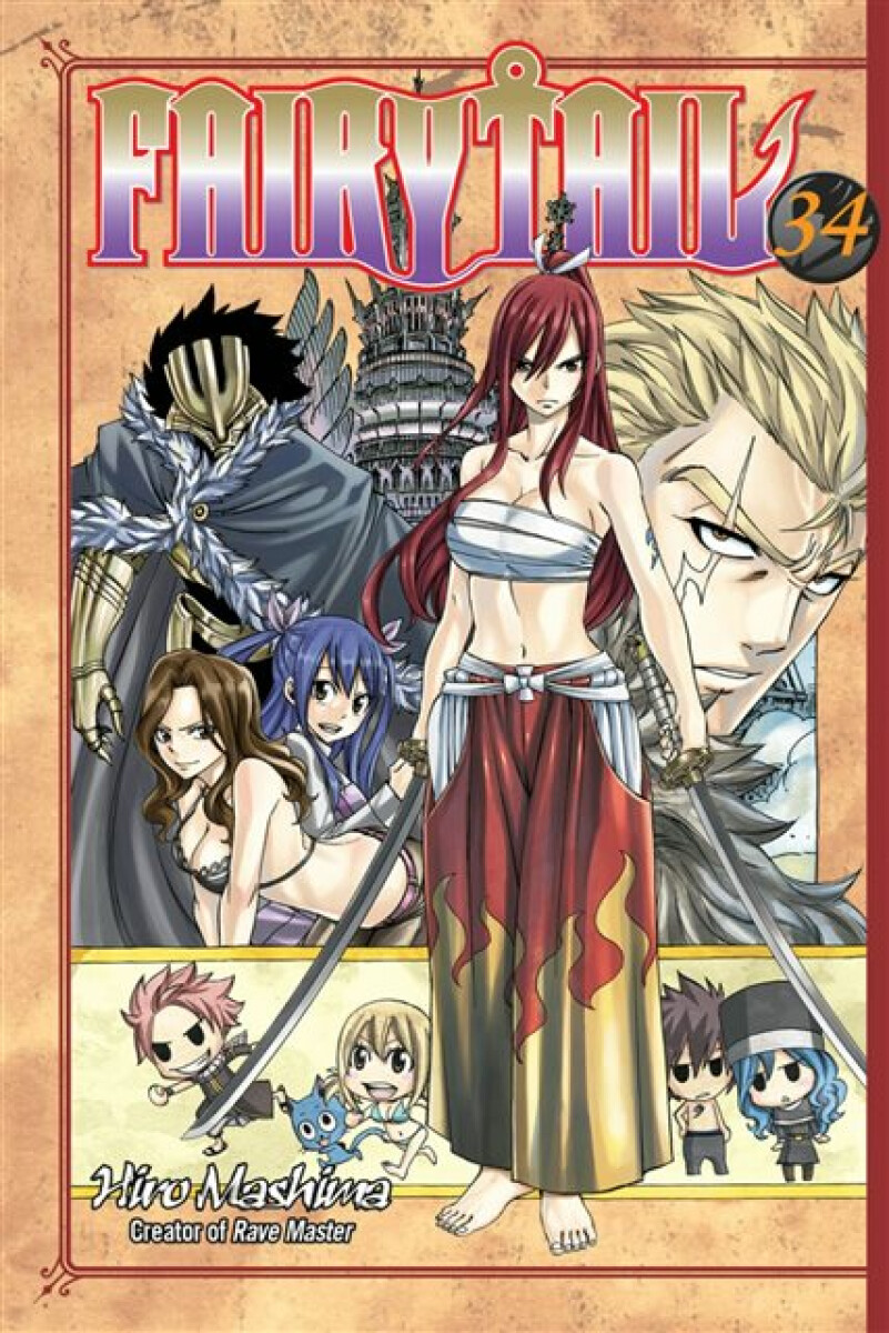 Kniha Fairy Tail 34