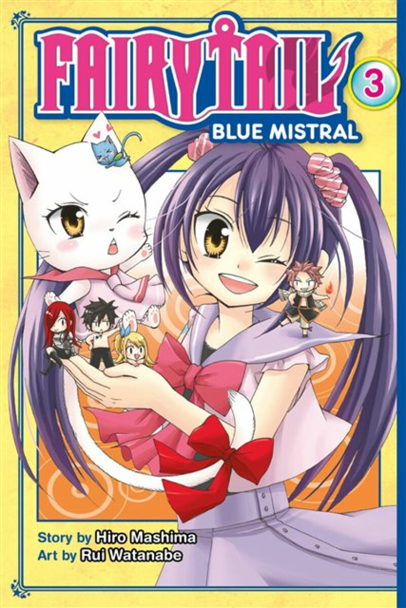 Kniha Fairy Tail Blue Mistral 3