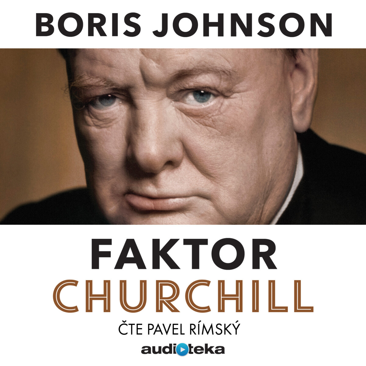Levně Faktor Churchill - Boris Johnson - audiokniha
