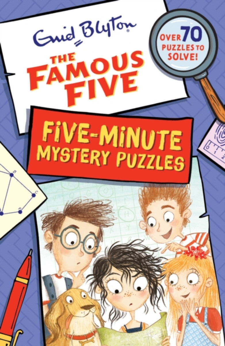 Kniha Famous Five: Five-Minute Mystery Puzzles