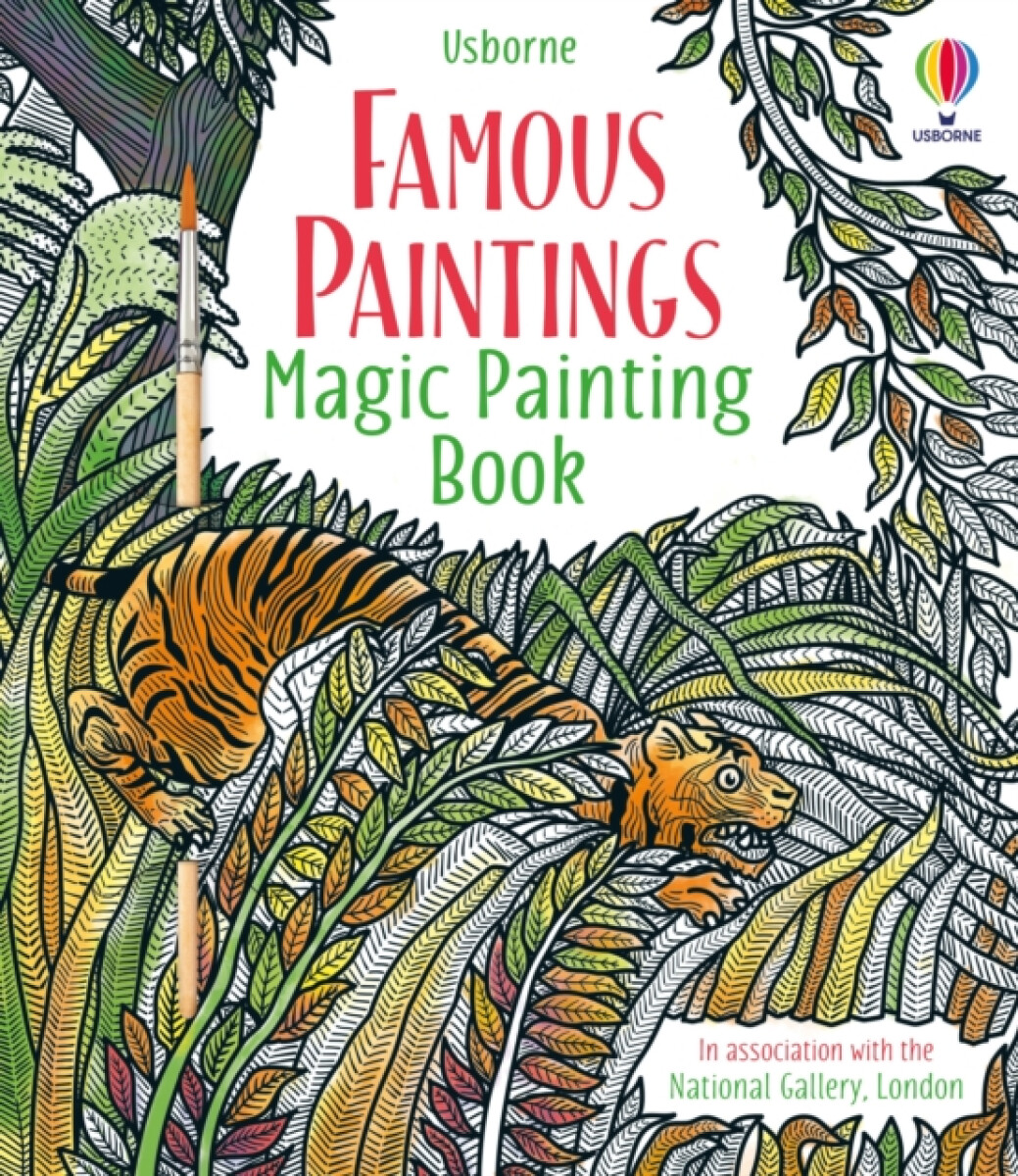 Kniha Famous Paintings Magic Painting Book