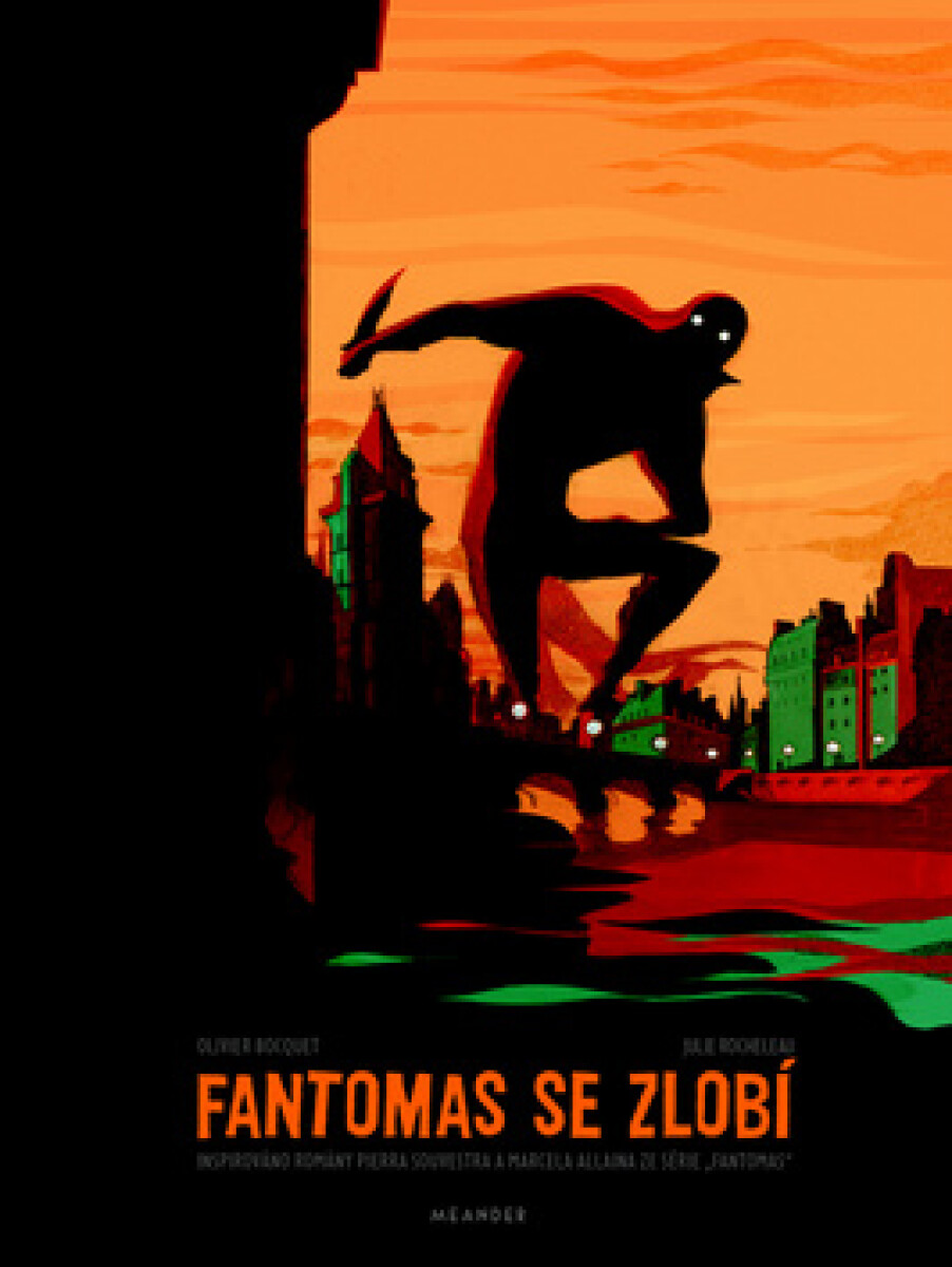 Kniha Fantomas se zlobí