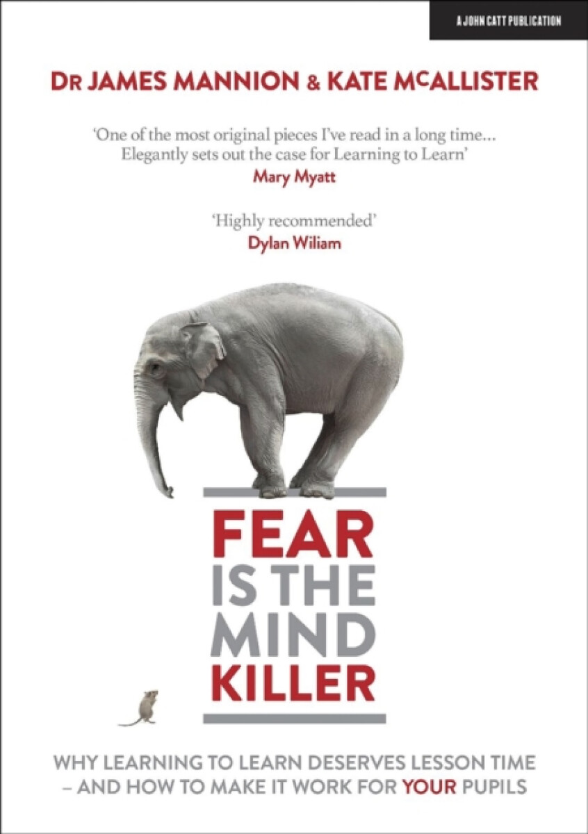 Kniha Fear Is The Mind Killer: Why Learning to Learn deserves lesson time - and how to make it work for your pupils