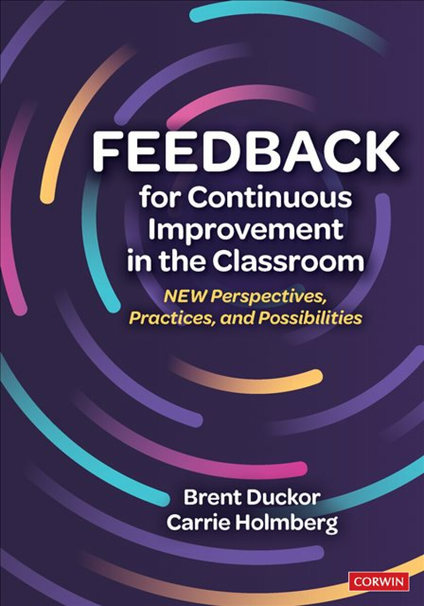 Kniha Feedback for Continuous Improvement in the Classroom