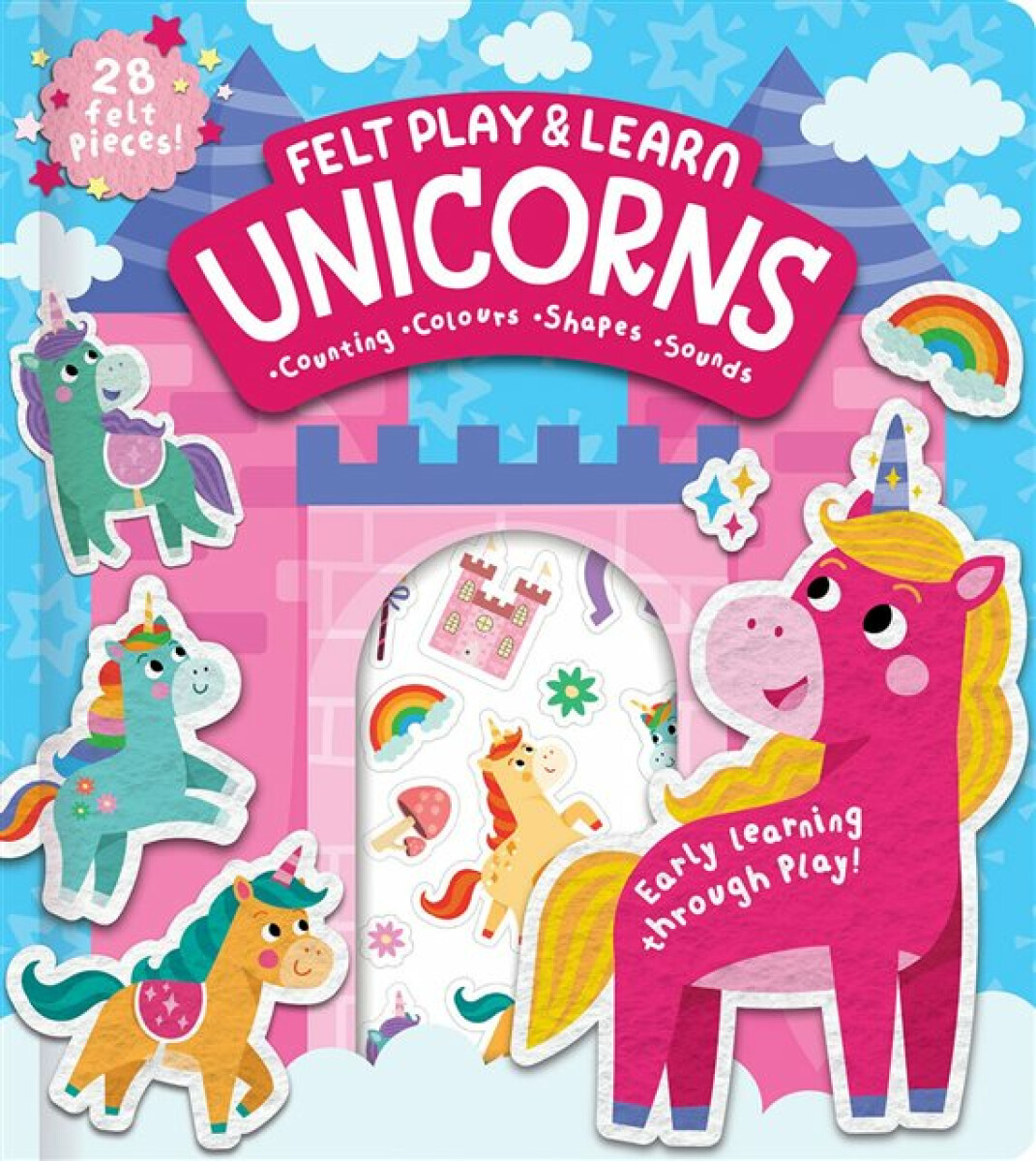 Felt Play & Learn Unicorns - Alice Barker