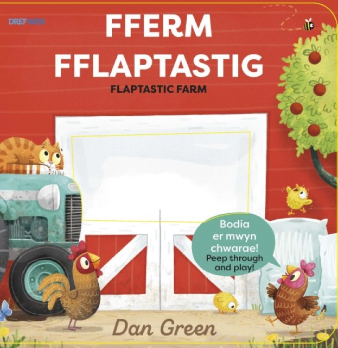Kniha Fferm Fflaptastig / Fflaptastic Farm