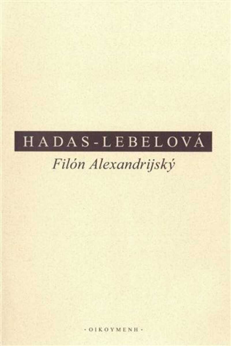 Kniha Filón Alexandrijský