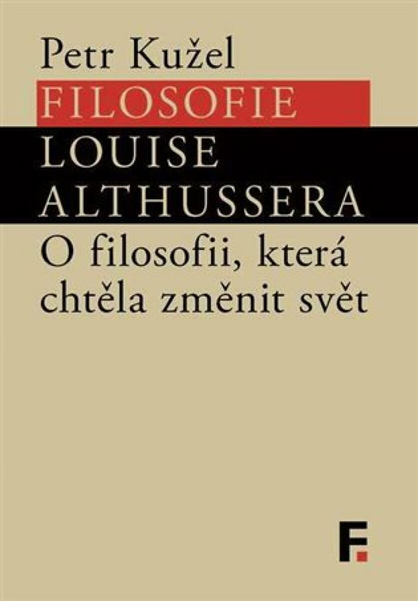 Kniha Filosofie Louise Althussera