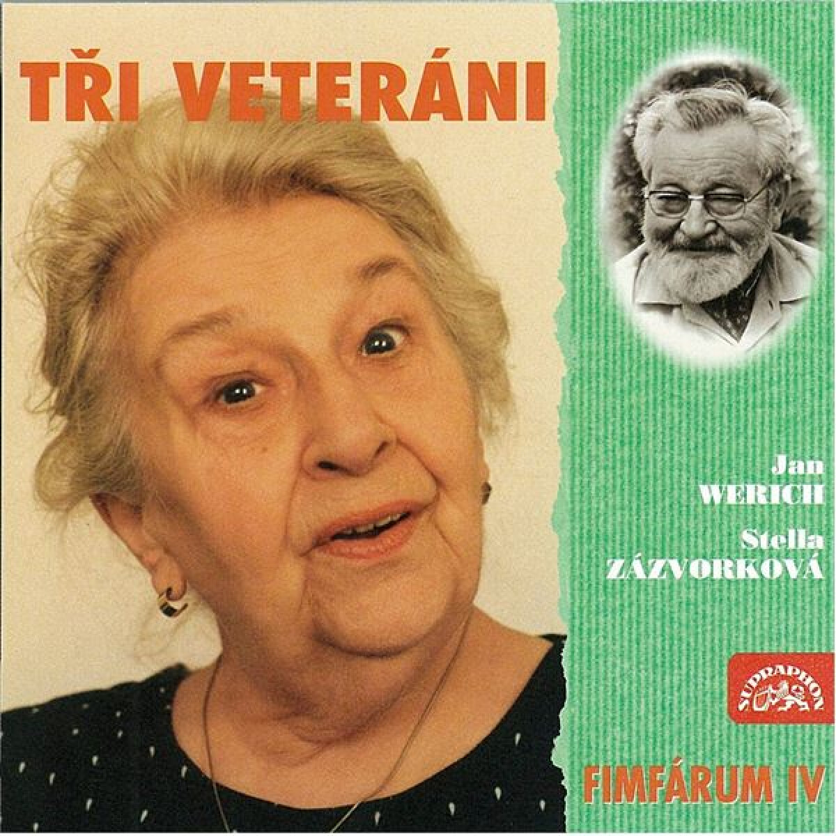 Levně Fimfárum 4 Tři veteráni - Jan Werich - audiokniha