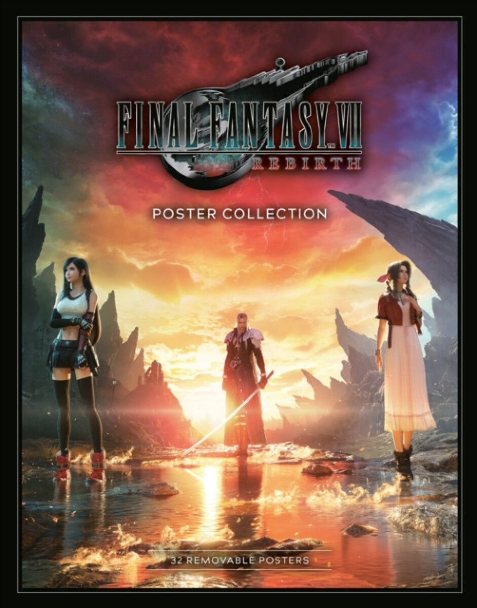 Kniha Final Fantasy VII Rebirth Poster Collection