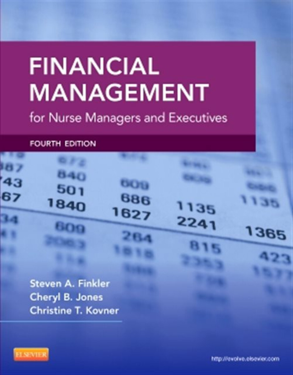 Kniha Financial Management for Nurse Managers and Executives