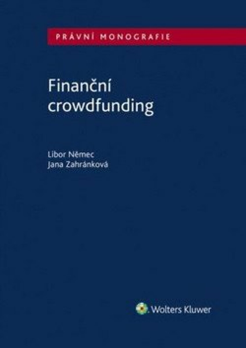 Kniha Finanční crowdfunding