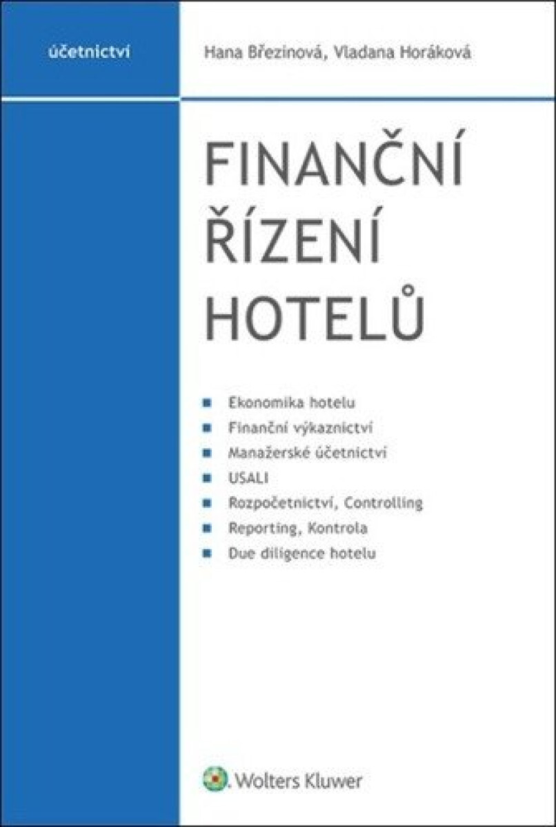 Kniha Finanční řízení hotelů