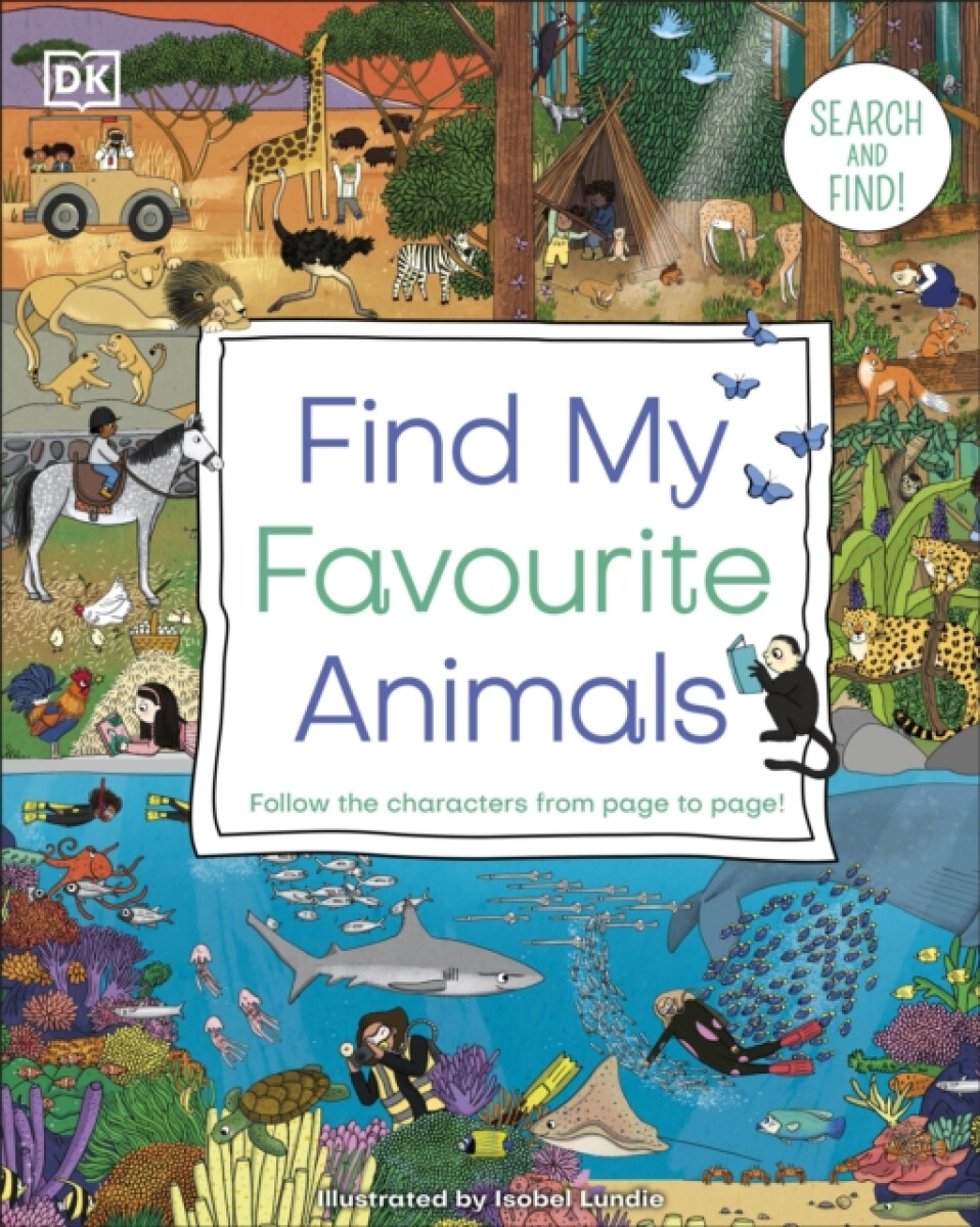 Kniha Find My Favourite Animals