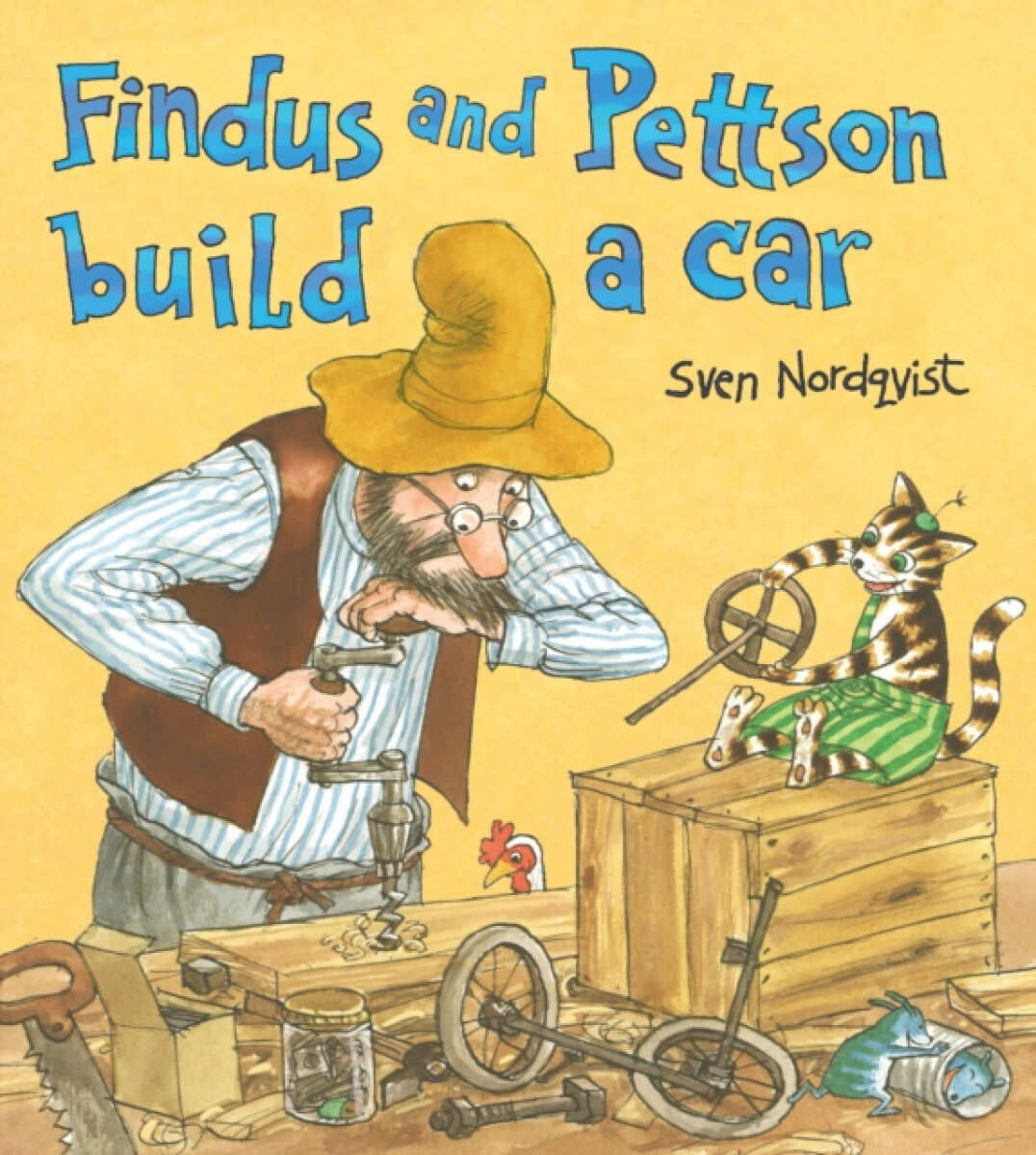 Kniha Findus and Pettson build a Car