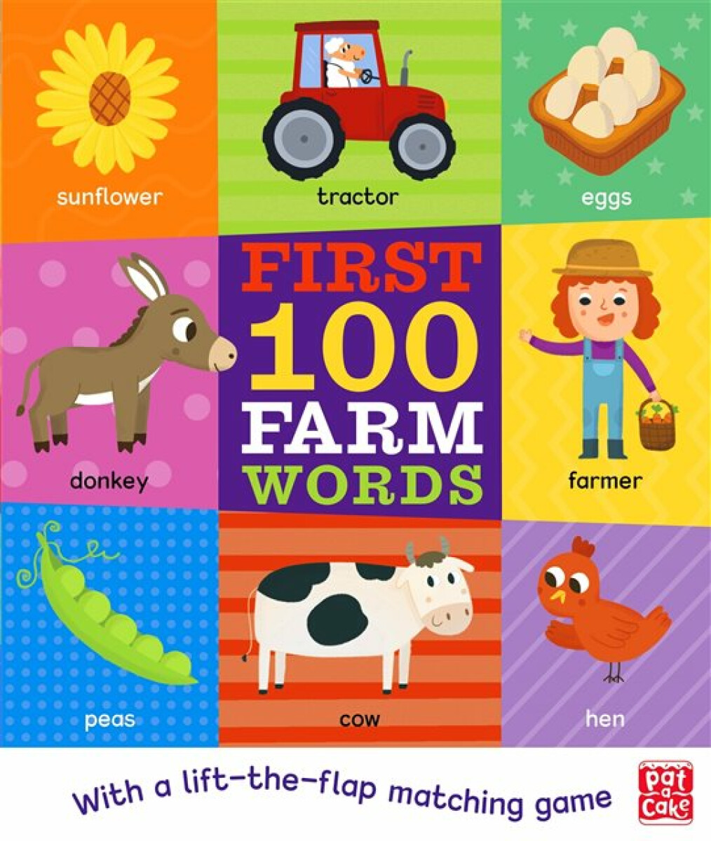 Kniha First 100 Farm Words