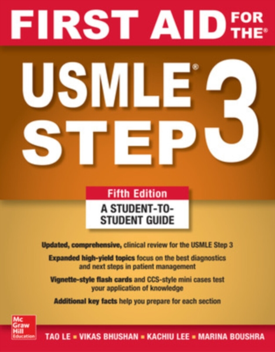 Kniha First Aid for the USMLE Step 3, Fifth Edition