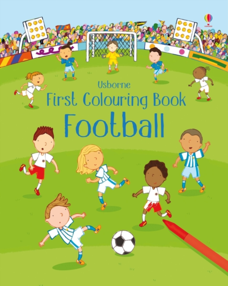 Kniha First Colouring Book Football