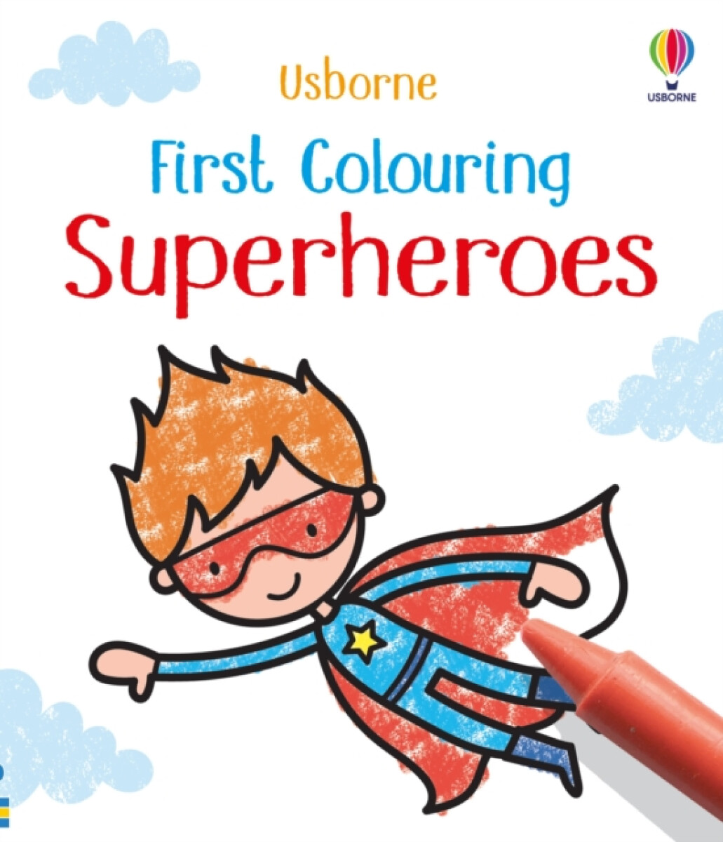 Kniha First Colouring Superheroes
