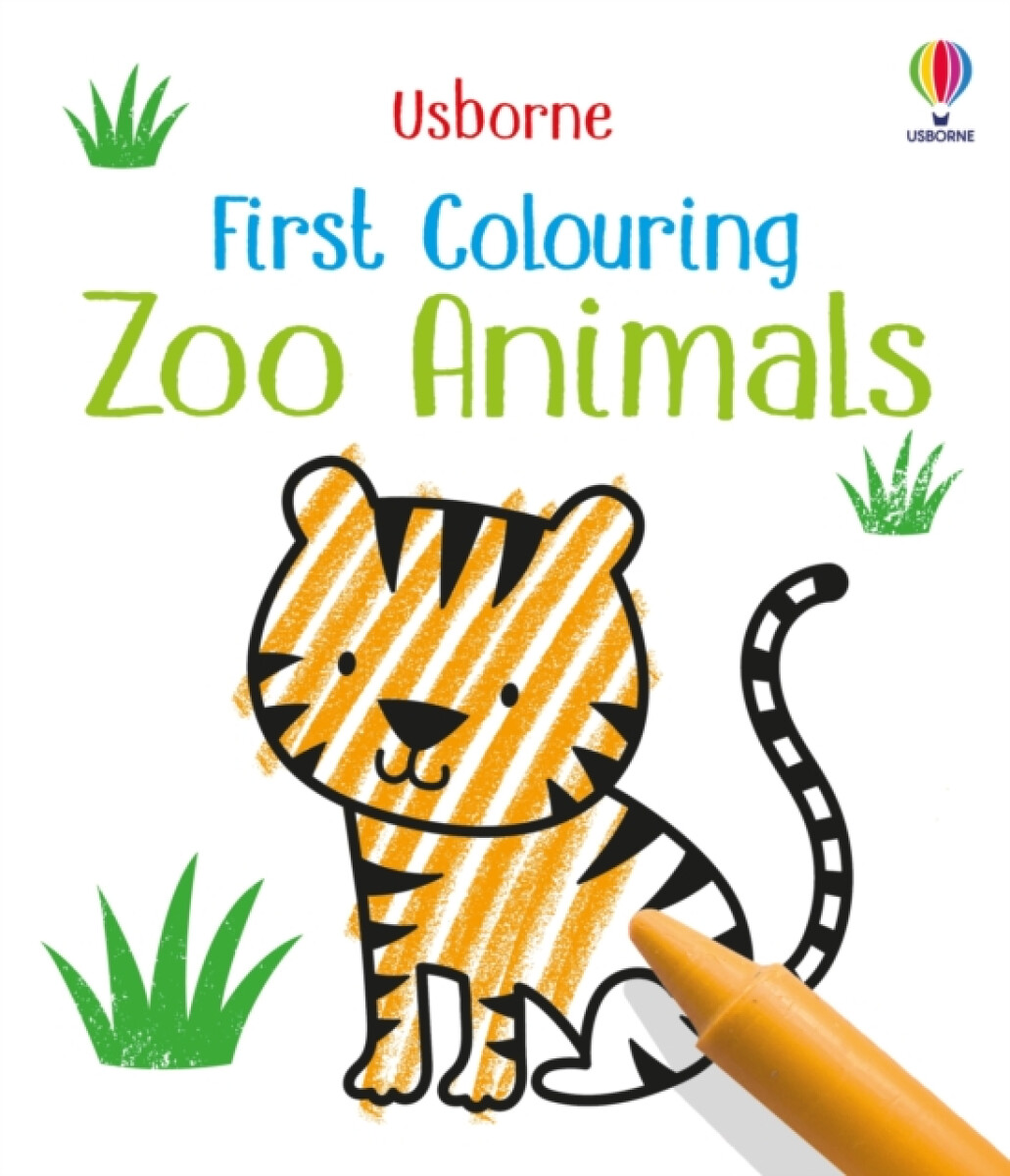 Kniha First Colouring Zoo Animals
