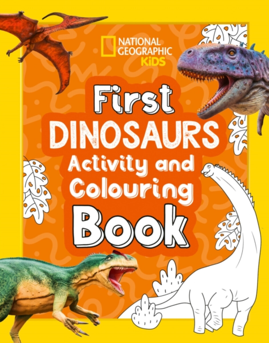 Kniha First Dinosaurs Activity and Colouring Book