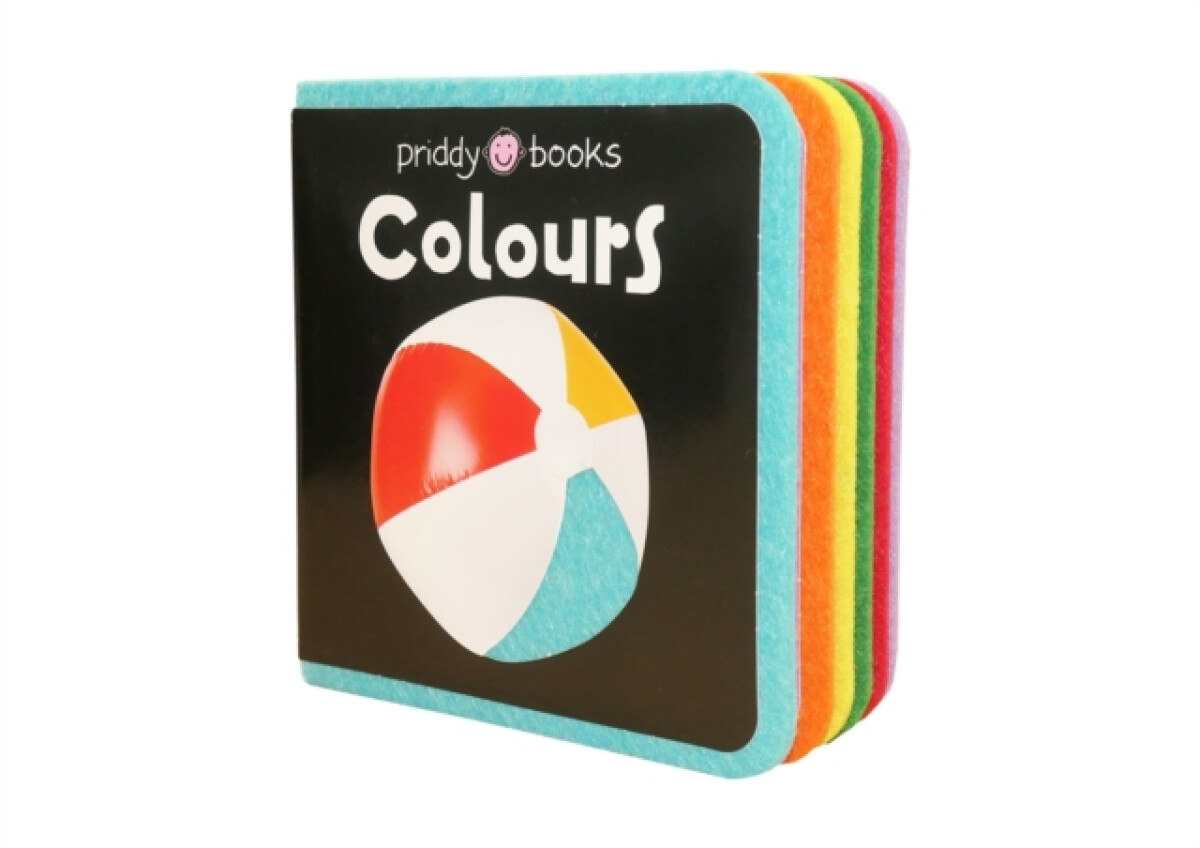 Kniha First Felt: Colours