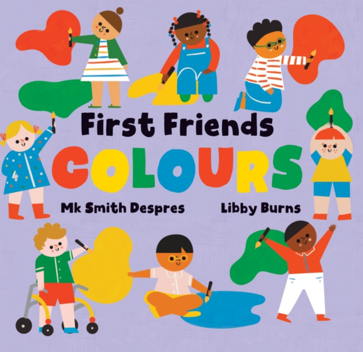 Kniha First Friends: Colours