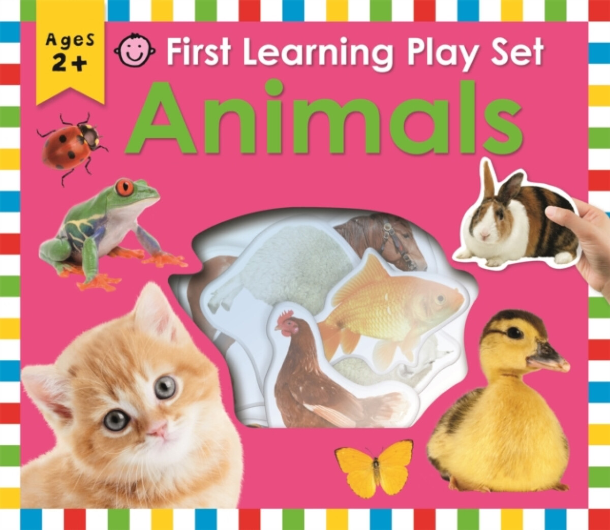 Kniha First Learning Animals Play Set