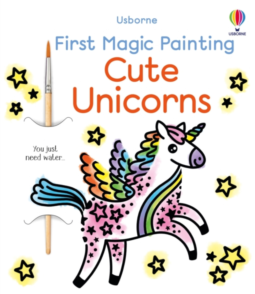 Kniha First Magic Painting Cute Unicorns