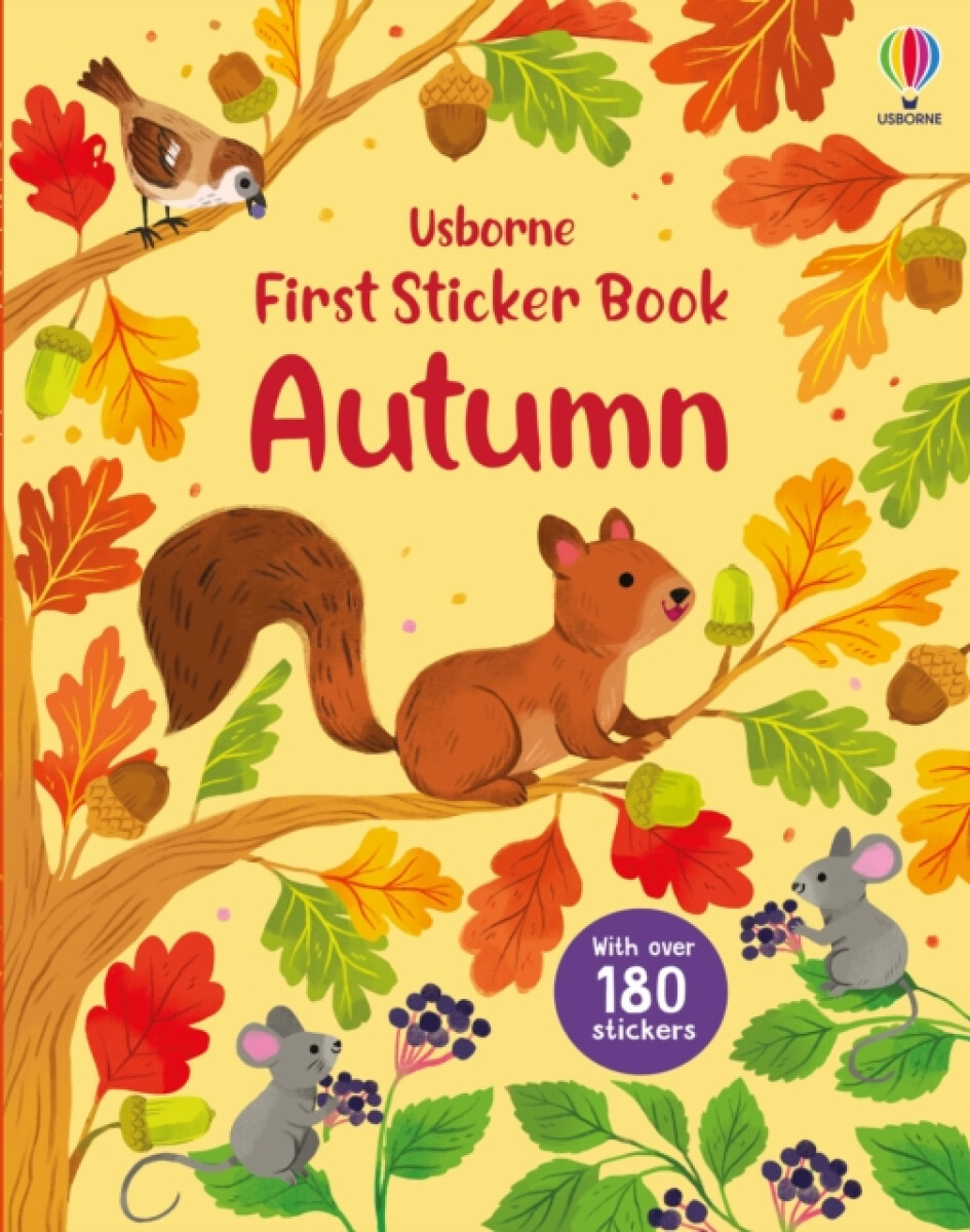 Kniha First Sticker Book Autumn