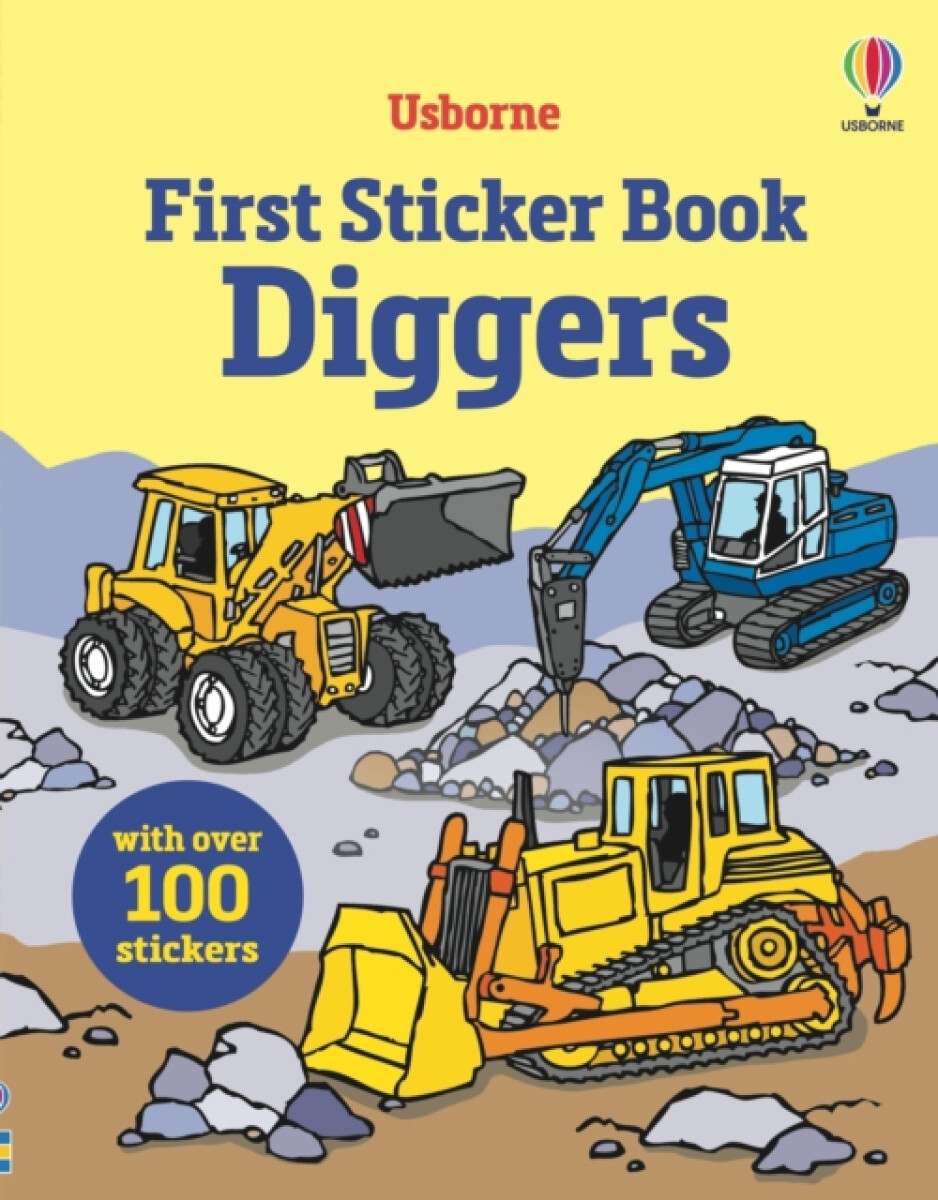 Kniha First Sticker Book Diggers