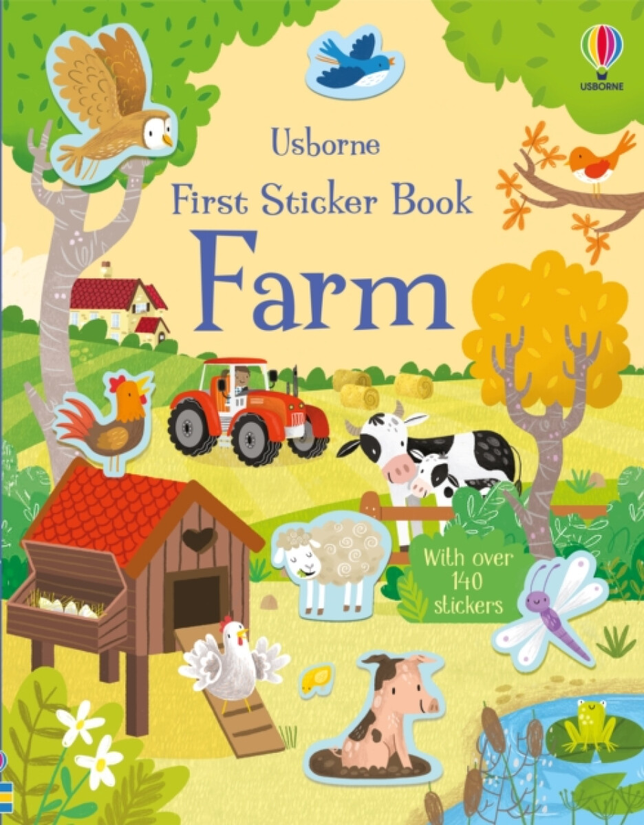 Kniha First Sticker Book Farm