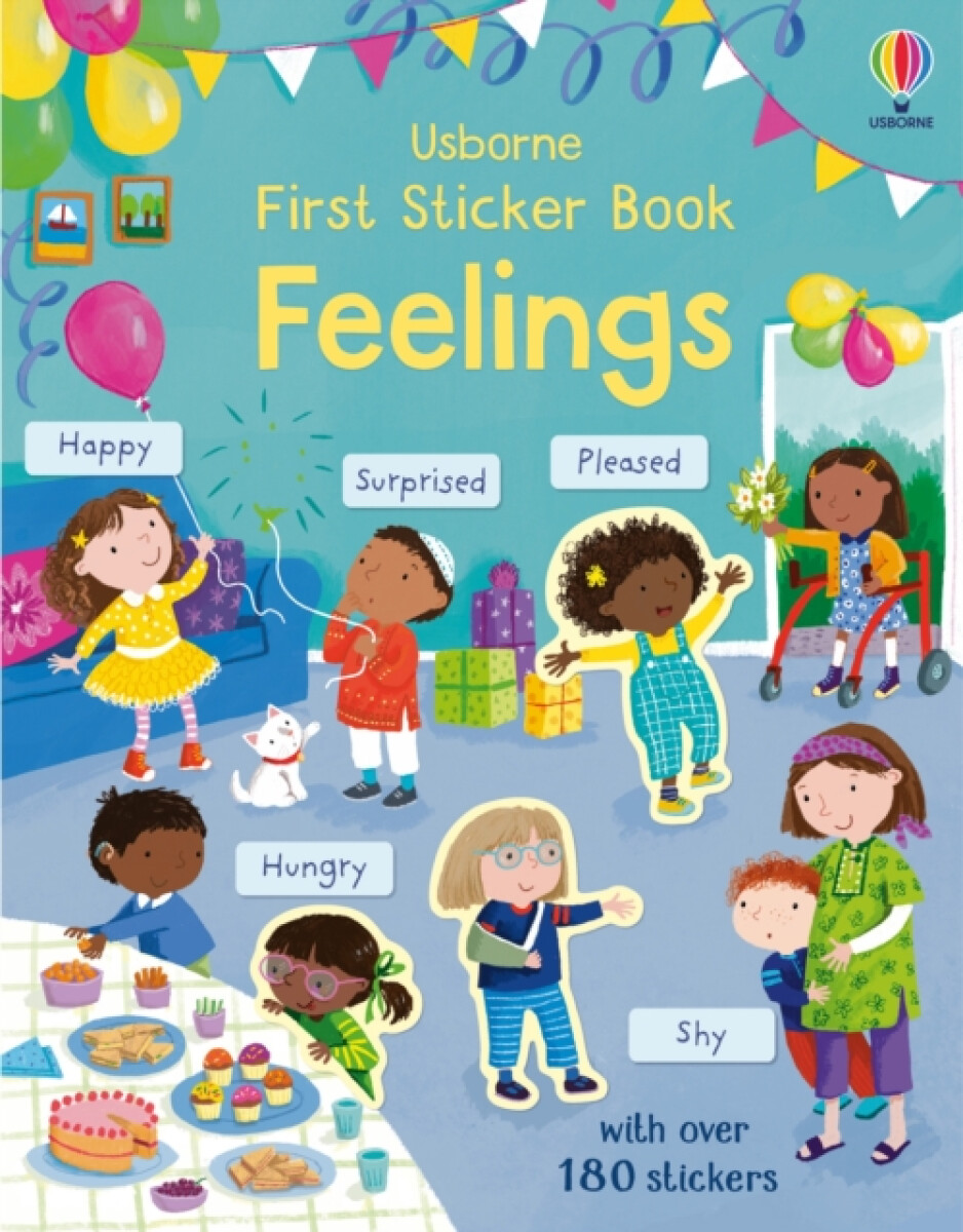 Kniha First Sticker Book Feelings