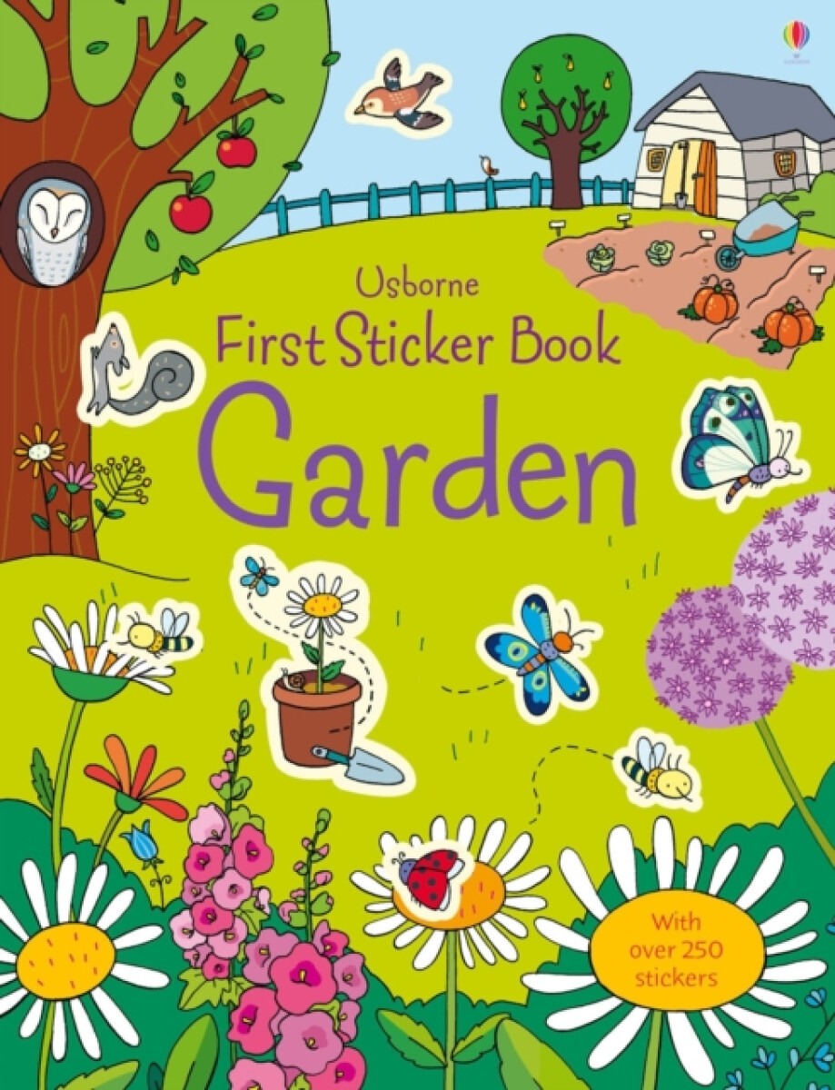Kniha First Sticker Book Garden