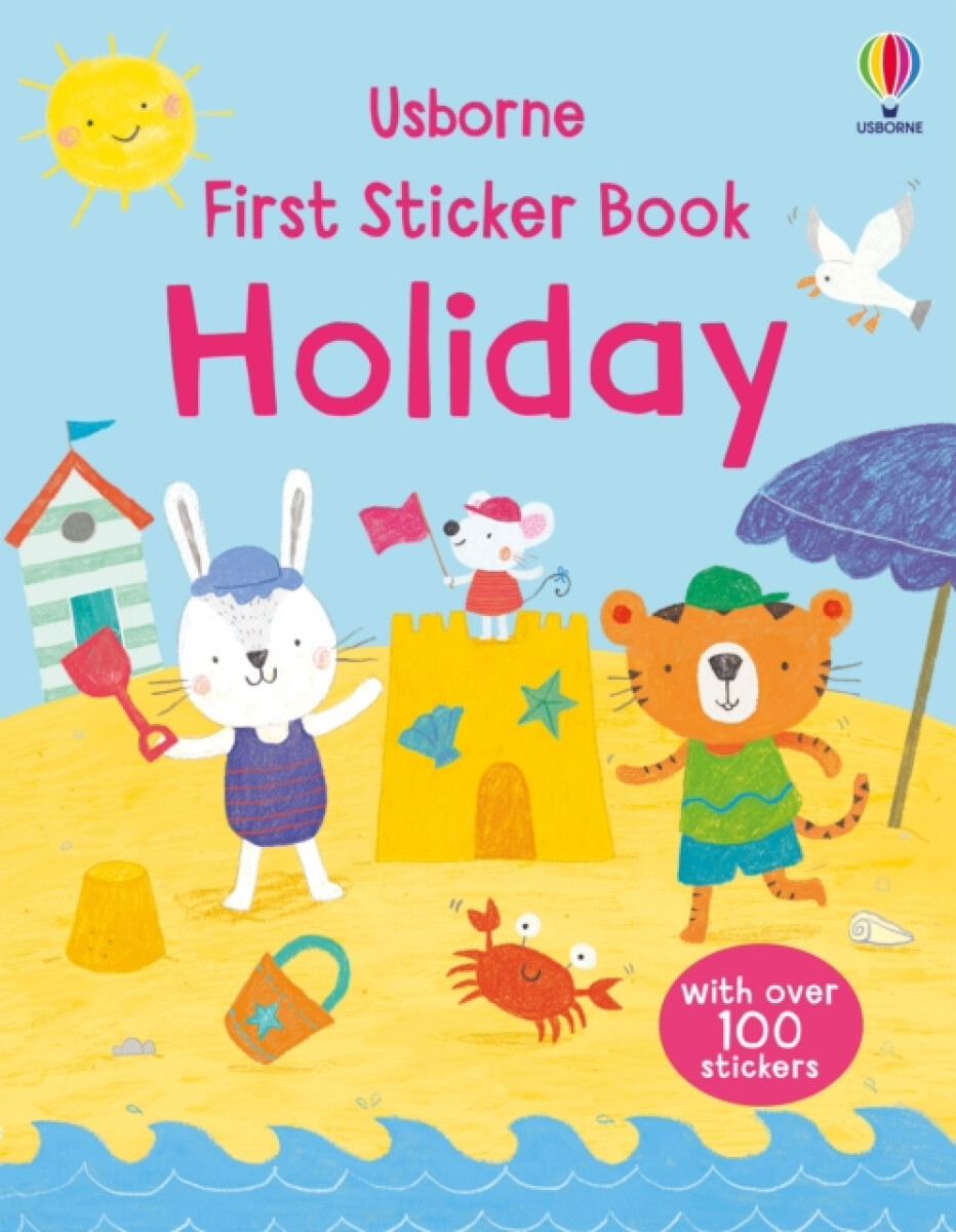 Kniha First Sticker Book Holiday