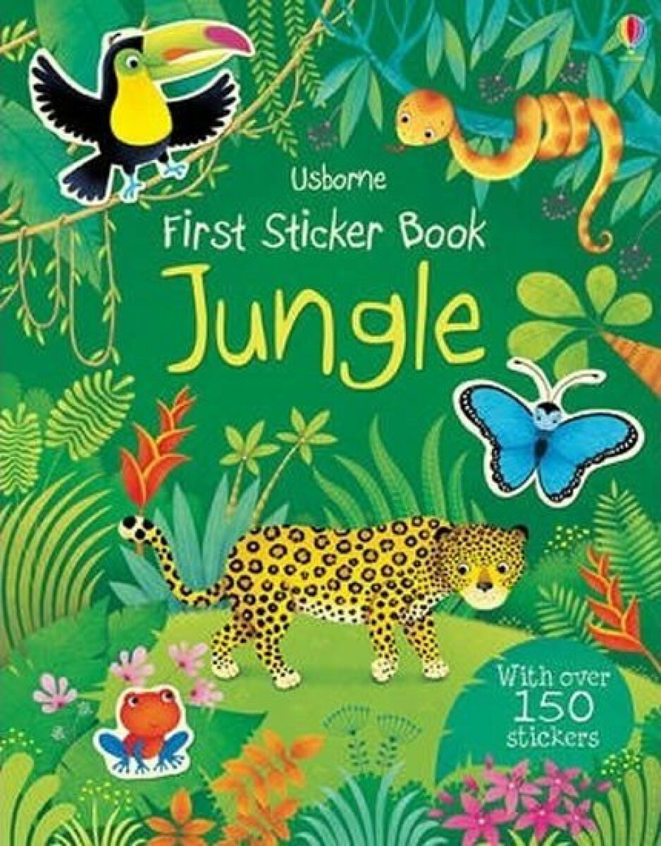 Kniha First Sticker Book Jungle