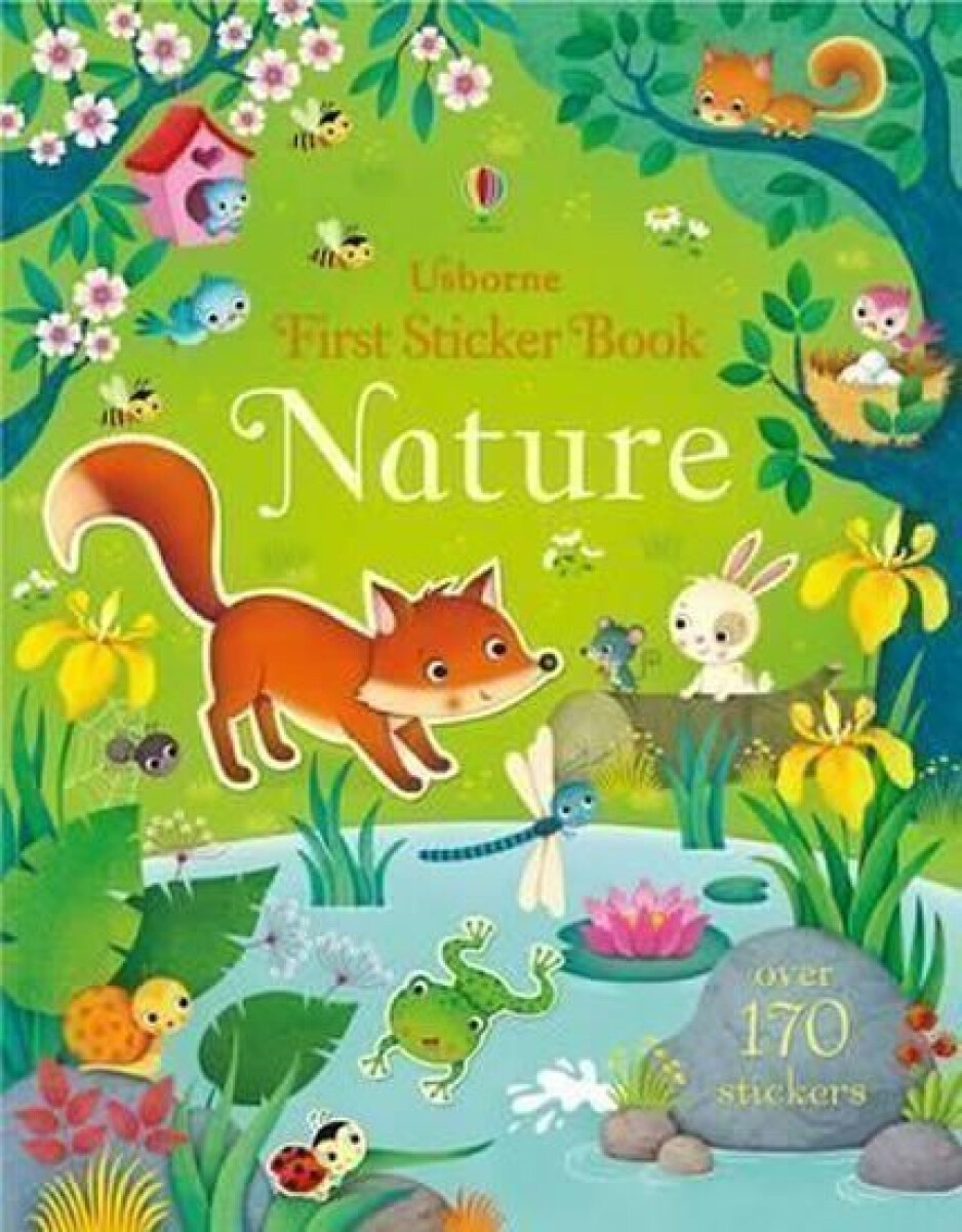 Kniha First Sticker Book Nature