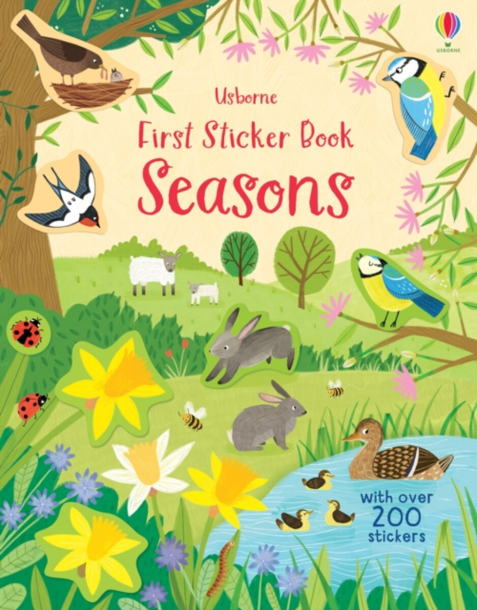 Kniha First Sticker Book Seasons