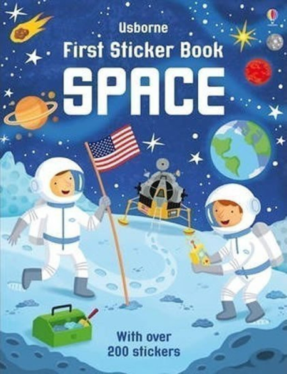 Kniha First Sticker Book Space
