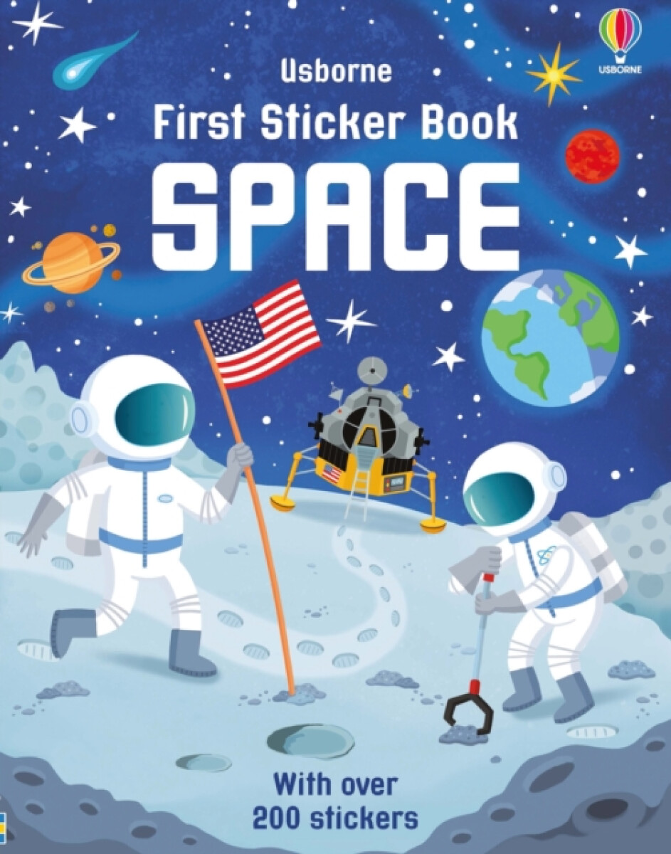 Kniha First Sticker Book Space