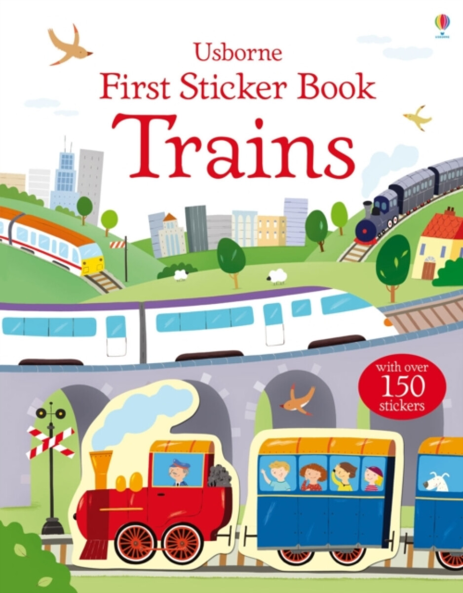 Kniha First Sticker Book Trains
