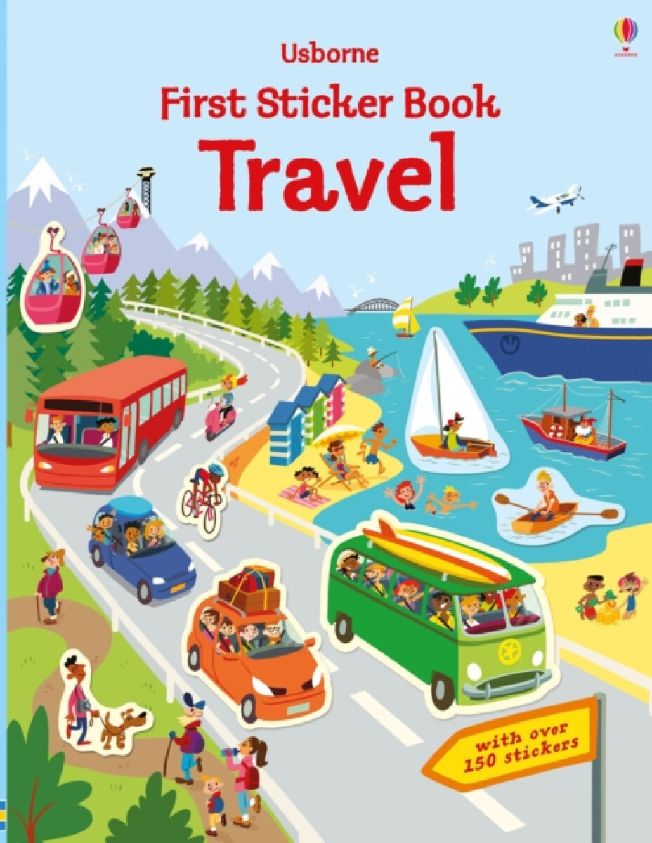 Kniha First Sticker Book Travel