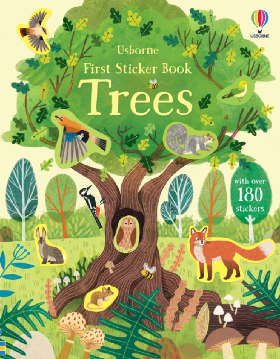 Kniha First Sticker Book Trees