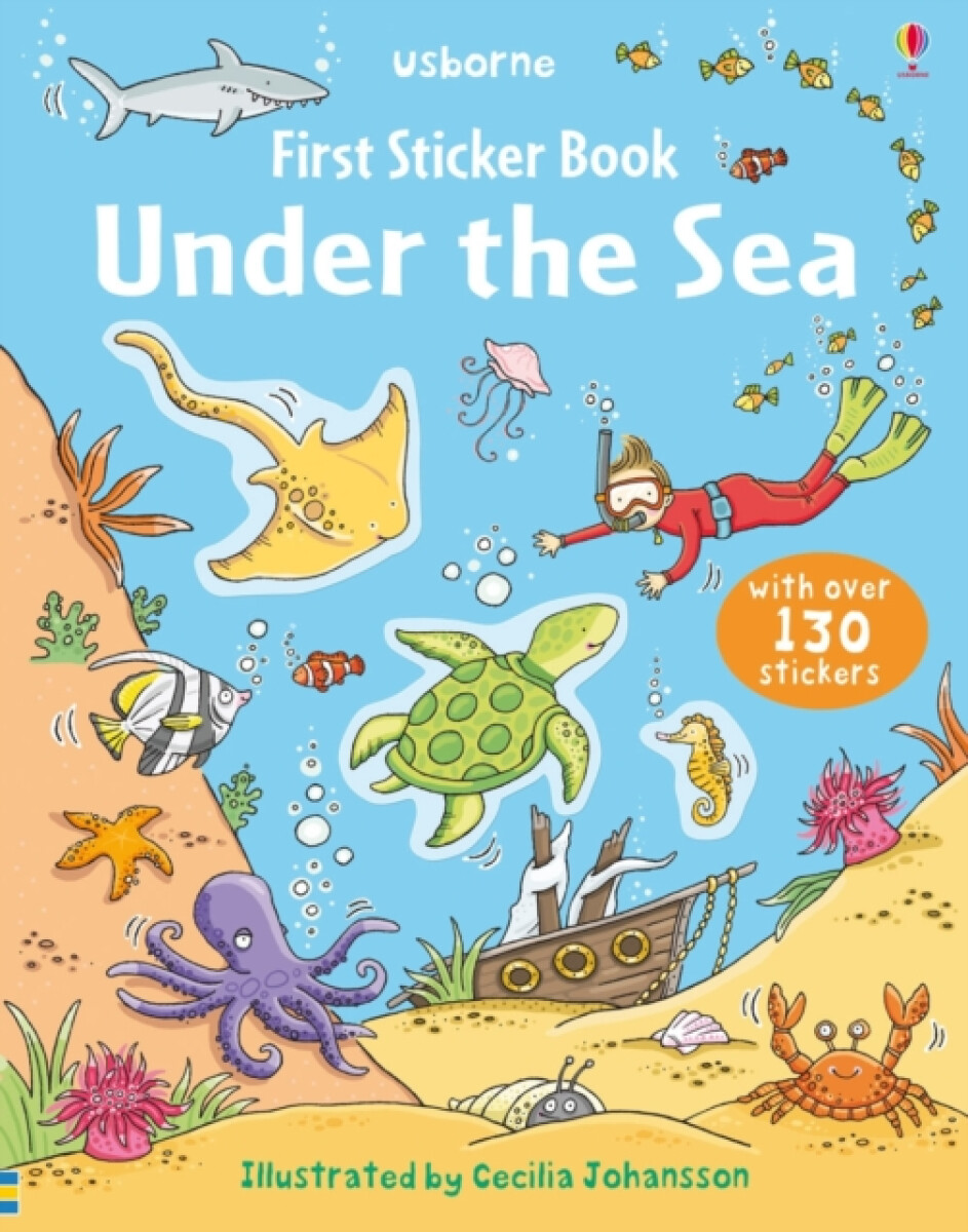 Kniha First Sticker Book Under the Sea