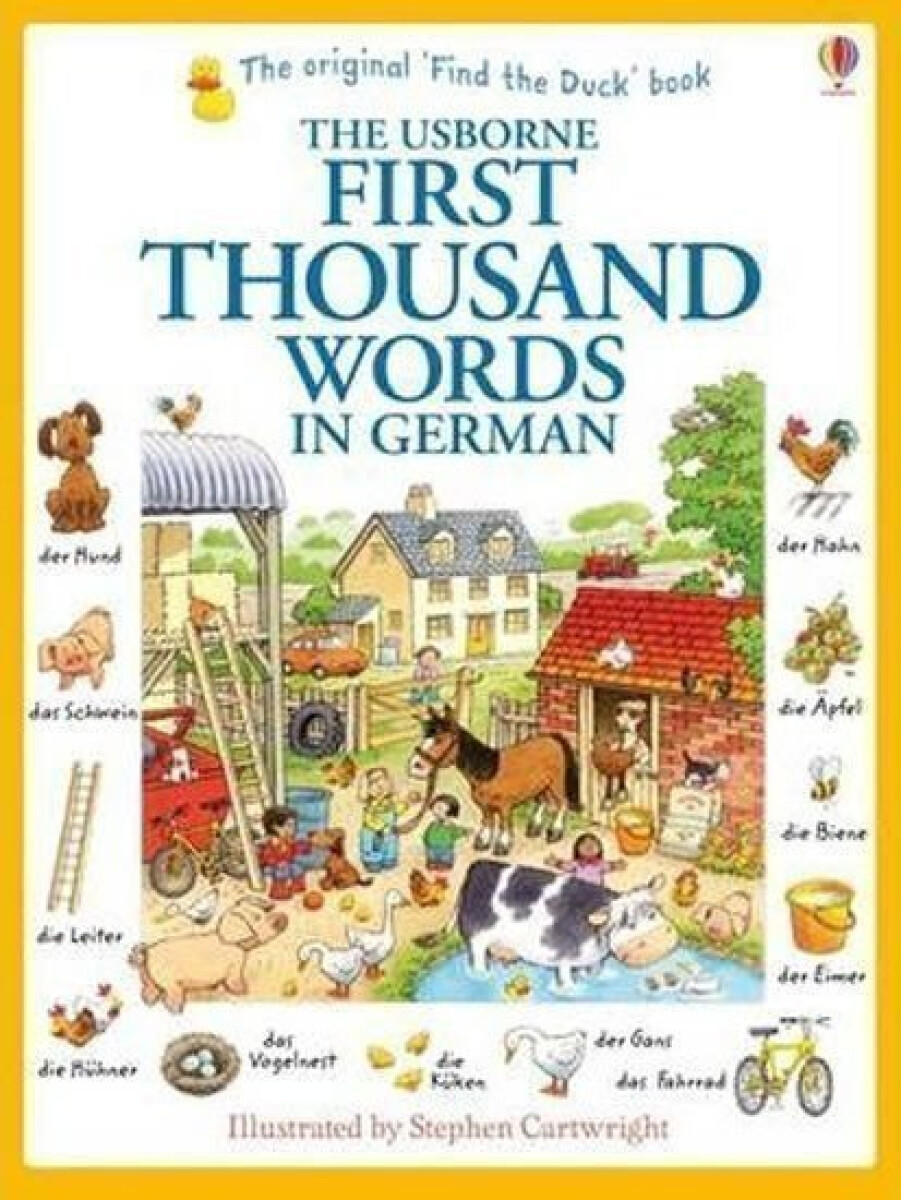 Kniha First Thousand Words in German