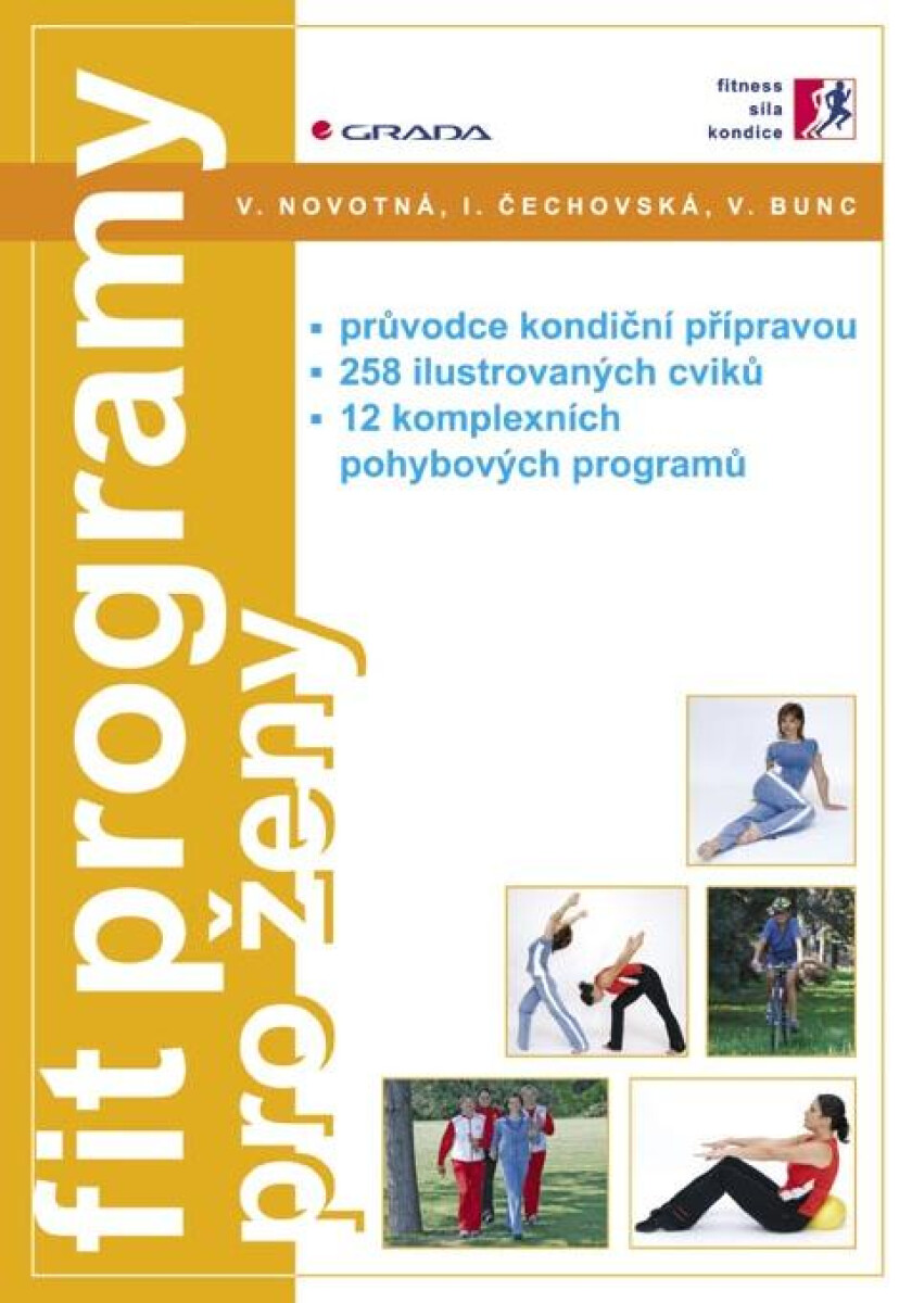 Fit programy pro ženy - Viléma Novotná, Irena Čechovská, Václav Bunc