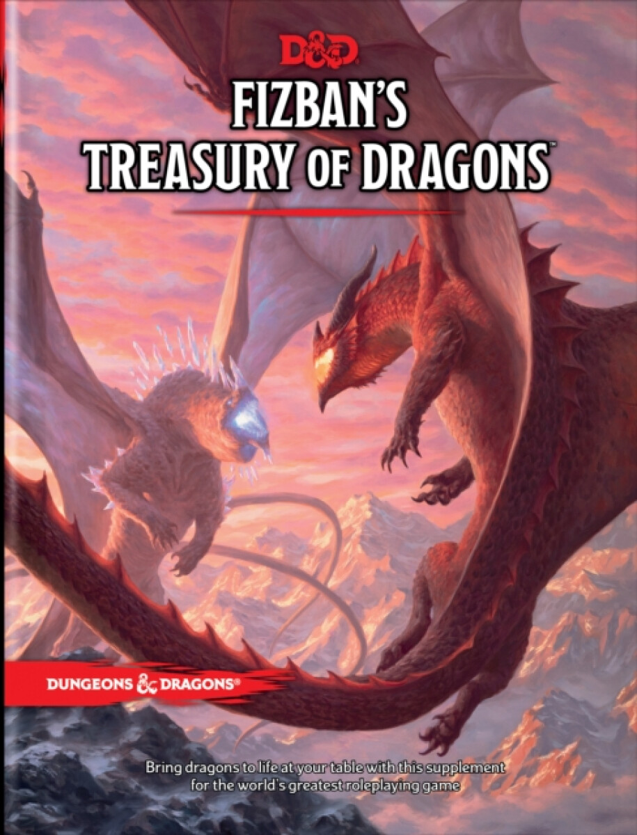Kniha Fizban's Treasury of Dragons: Dungeons a Dragons (DDN)